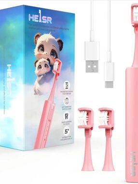 NEW 3-Sided Kids Sonicare Toothbrush, Complete Deep Cleaning in 30 Seconds